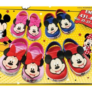 - dép sục mickey size 25-30 - thái lan.