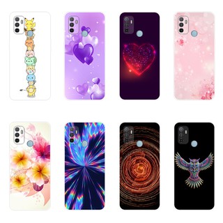 Ốp điện thoại họa tiết hoạt hình chống va đập cho OPPO A53 2020 A32 A31 2020 A91 A59 A9 2020