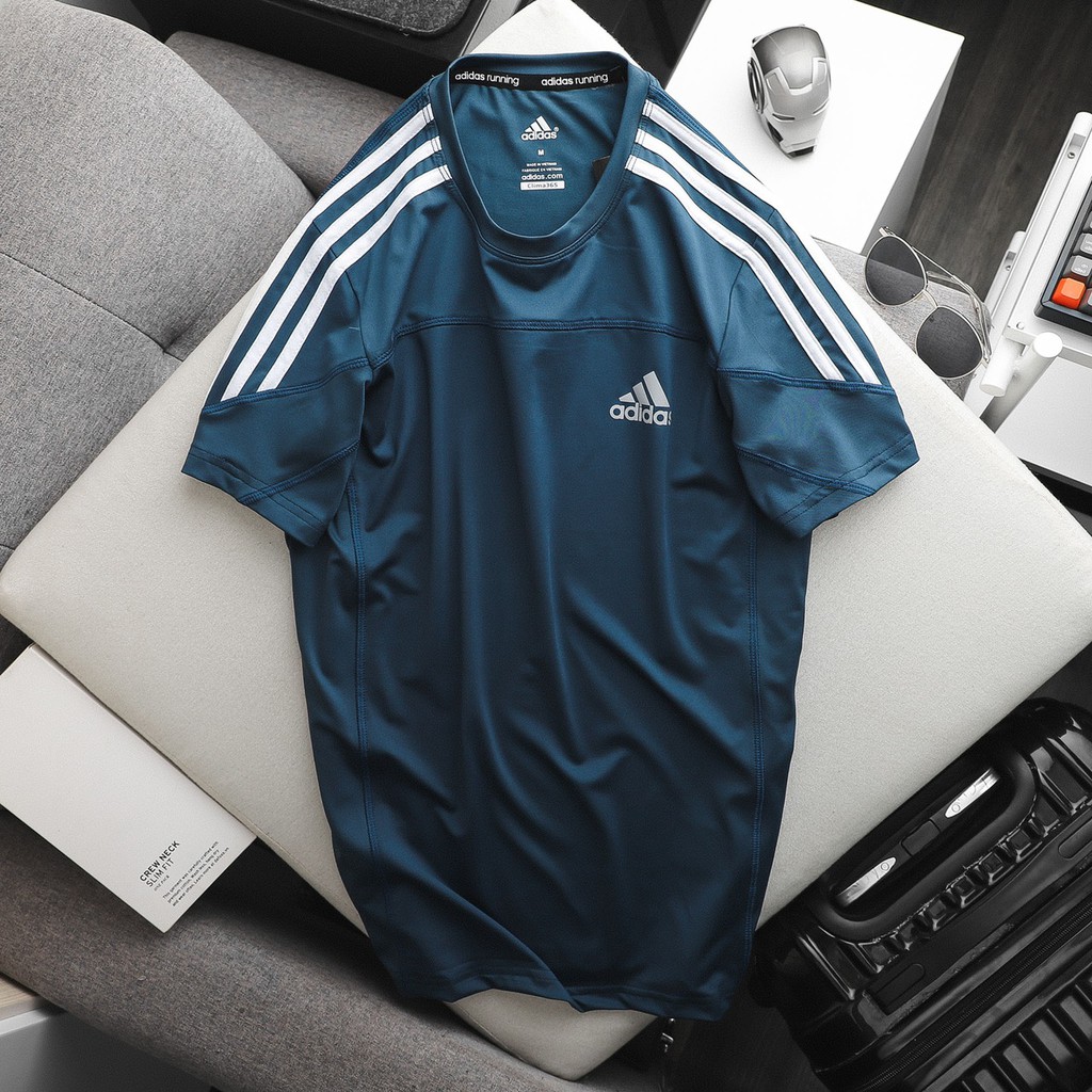 Áo Thể Thao Nam Hàng VNXK, Áo Thun Nam Thể Thao tập gym ngắn tay vải thun lạnh thoáng mát, co giãn, chuẩn form | BigBuy360 - bigbuy360.vn