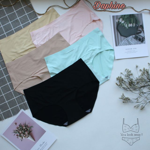 Quần lót nữ thun lạnh đúc su không đường may mặc trong váy QLU09 | BigBuy360 - bigbuy360.vn