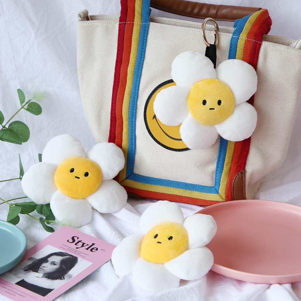 LANFY Móc Khóa Hình Hoa Hướng Dương Nhồi Bông Dễ Thương