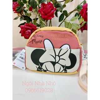[CÓ SẴN] Túi đeo Minnie nâu tây cho bé yêu