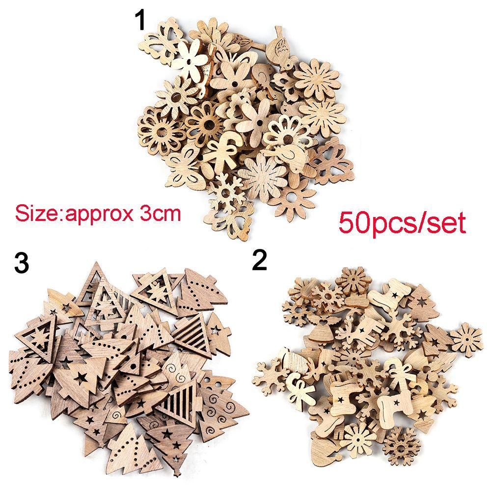 Set 50 Phụ Kiện Treo Trang Trí Cây Thông Noel DIY