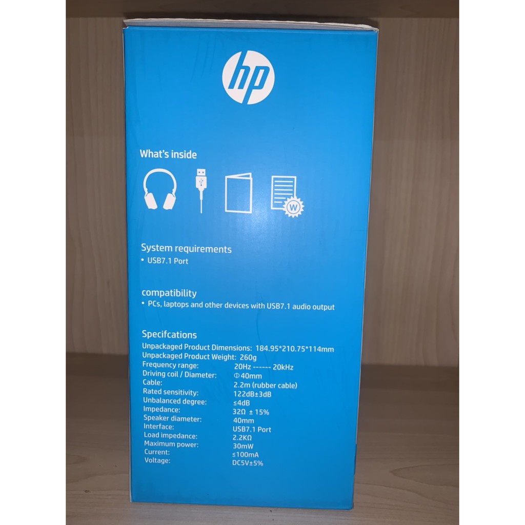Tai nghe HP H 160GS đen led usb tai nghe vi tính HP có đèn led cồng USB 7.1