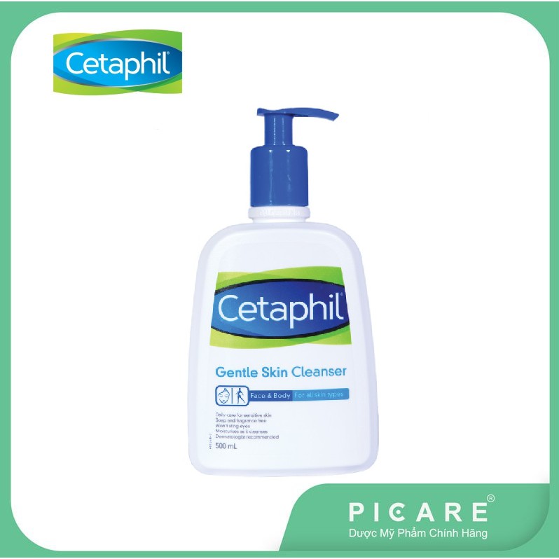 Sữa rửa mặt dịu nhẹ Cetaphil Gentle Skin Cleanser 500ml | BigBuy360 - bigbuy360.vn