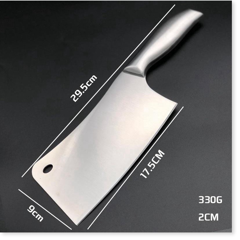 Dụng cụ nhà bếpSALE ️Bộ 3 dao thép cứng và sáng bóng, chặt xương chặt thịt gà không lo mẻ dao 8329