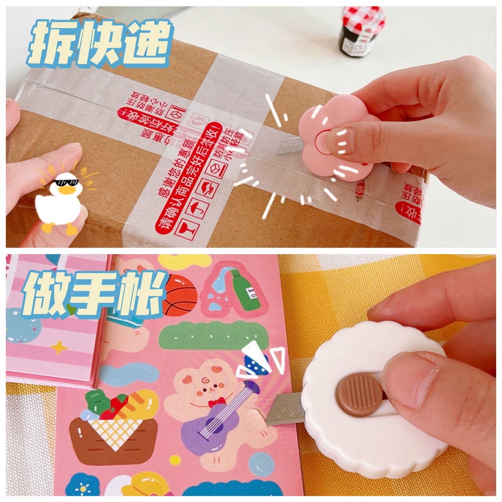 Dao Mini Bông Hoa Bé Chó Rọc Giấy