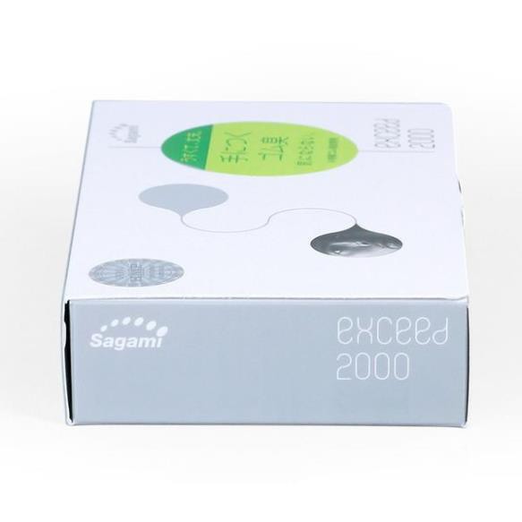 Bao Cao Su Siêu Mỏng Chống Tuột SAGAMI EXCEED 2000