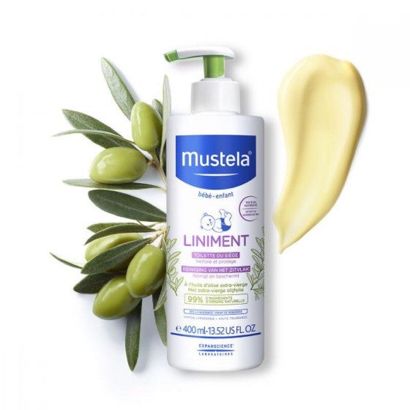 Dung dich vệ sinh cho be Mustela Liniment