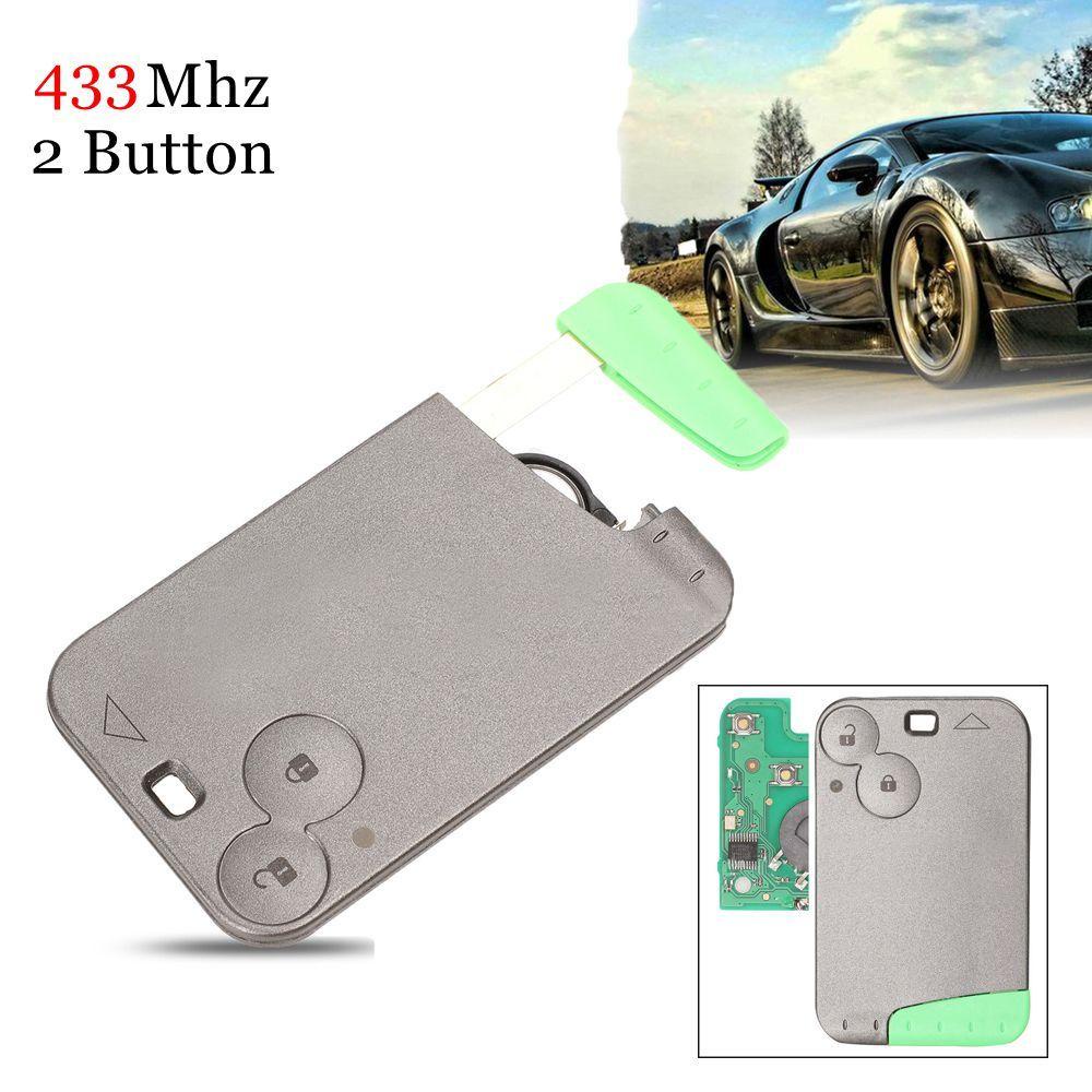 MAG Chìa Khóa Điều Khiển Từ Xa 433MHz Cho Xe Hơi Renault Laguna Espace 2001-2009