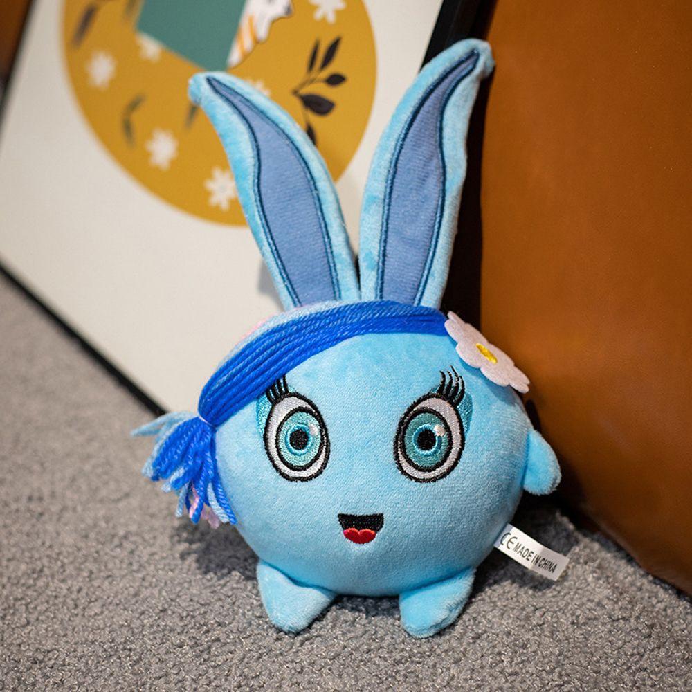 Đồ Chơi Nhồi Bông Hình Bánh Bunnies Hoạt Hình Màu Cầu Vồng Độc Đáo Trang Trí Nhà Cửa REBUY1