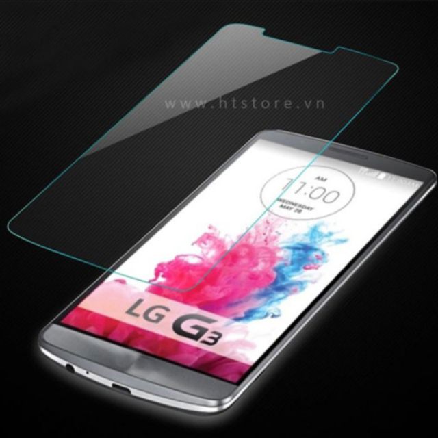 Bộ 3 dán kính cường lực LG G3 - Trong suốt