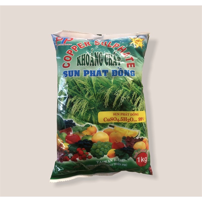 Phân bón vi lượng Sun phát Đồng 1kg