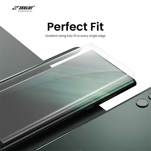 Dán màn hình cường lực 2.5D Zeelot SOLIDsleek Samsung Galaxy S22+ - Hàng chính hãng