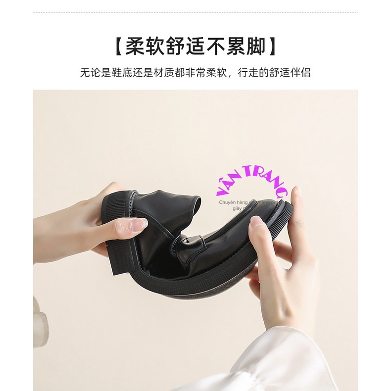 Giày lười big size nữ da mềm có từ size 35-43 G70350