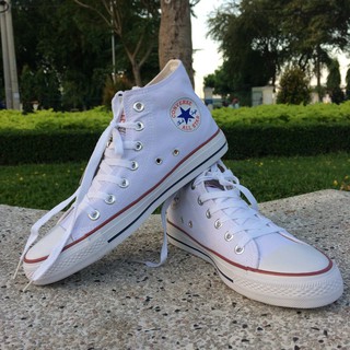 Giày CV Classic Cổ Cao Nữ Trắng