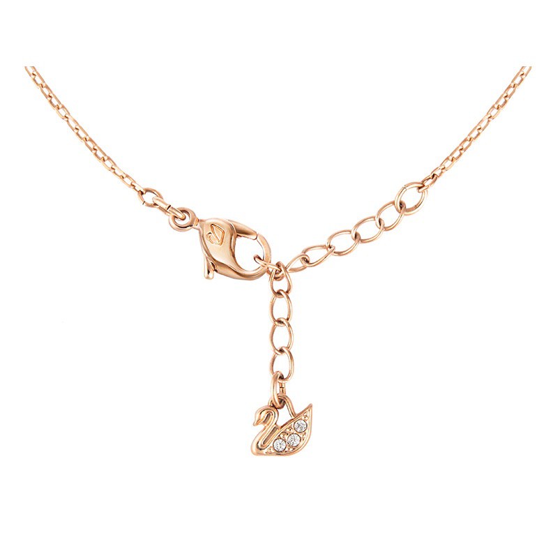 Dây Chuyền Mặt Thiên Nga Đính Đá Pha Lê Lấp Lánh Thời Trang Cho Nữ Swarovski