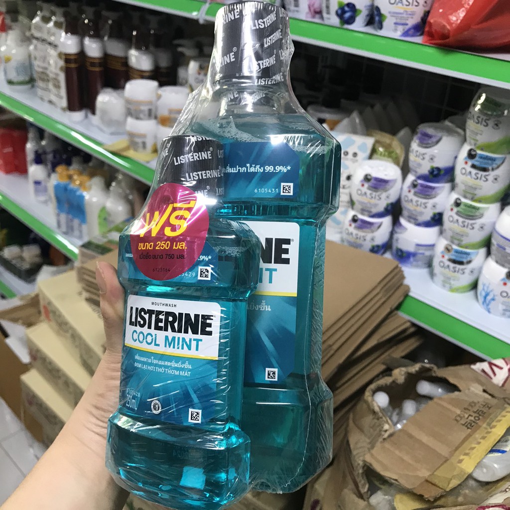 Nước súc miệng Listerine Thái Lan