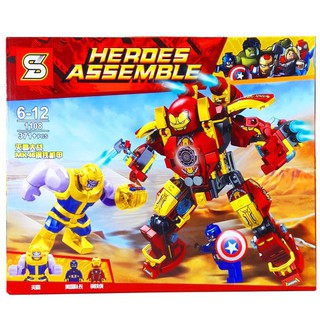 Bộ Lego Xếp Hình Ninjago Siêu Robot Iron Man Chiến Đấu. Gồm 371 Chi Tiết. Lego Ninjago Lắp Ráp Đồ Chơi Cho Bé