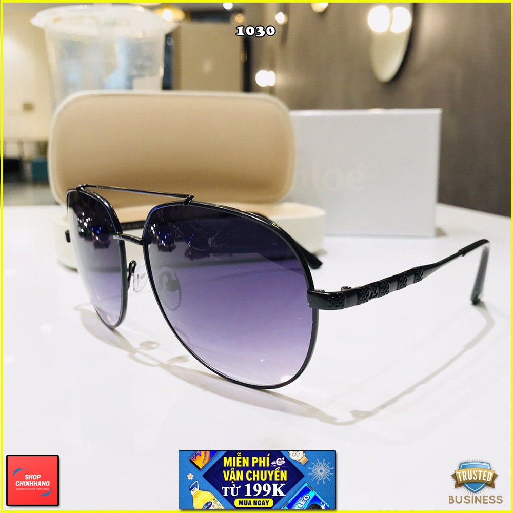 KÍNH MÁT NỮ THỜI TRANG GỌNG MẢNH 2 CẦU SANG CHẢNH SH1030