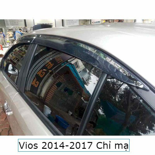 vè mưa chỉ mạ toyota vios 2008 - 2022