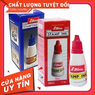 Mực con dấu chính hãng shiny s62 - 28ml