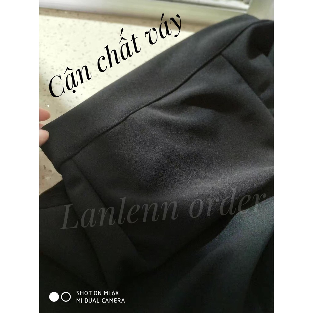 Chân váy xẻ đen dáng dài/ngắn | BigBuy360 - bigbuy360.vn