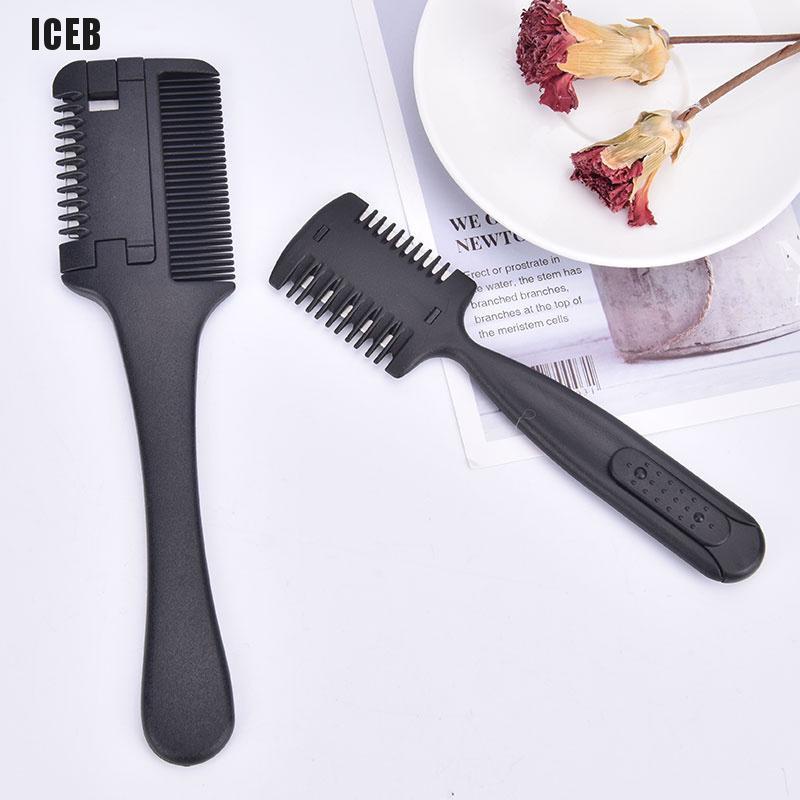 Lược Chải Tóc Hai Mặt Kèm Dao Cạo Tiện Dụng