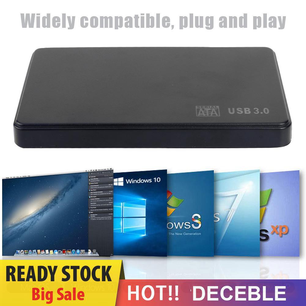 Vỏ Ổ Cứng Ngoài Decable 2.5 Inch Sata Usb3.0 Hdd 5gbps