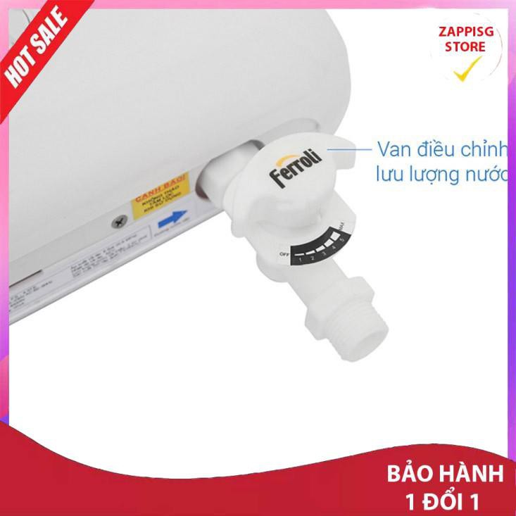 Máy nước nóng Ferroli Rita FS-4.5TE Công Suất 4500W chống giật cao cấp  - Bảo hành 1 đổi 1