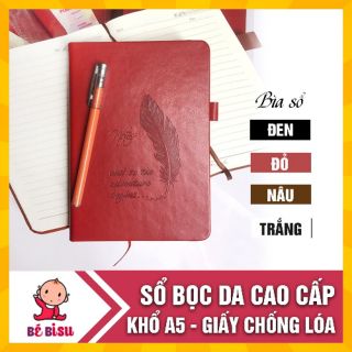 Sổ tay bọc da sịn
