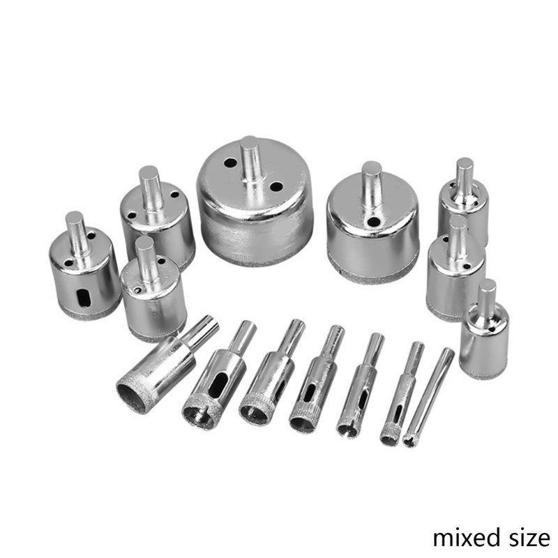 Mũi Khoan Lỗ Thủy Tinh 3-100mm Chuyên Dụng Cho Vật Liệu Đá Hoa Cương / Gạch Men