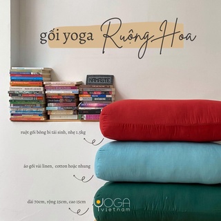 Gối Yoga thủ công Ruộng Hoa