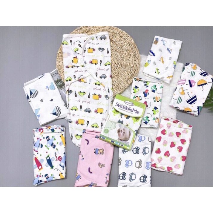 [CHÍNH HÃNG LOẠI 1]Ủ KÉN SƠ SINH SWADDLE SUMMER 100% COTTON