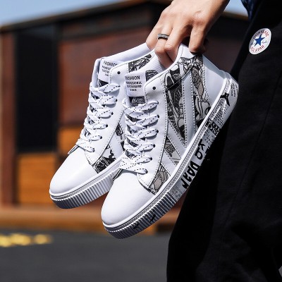 Giày độn gót/Giày thể thao nam, phong cách hip hop,dễ kết hợp,cập nhật xu hướng thời trang