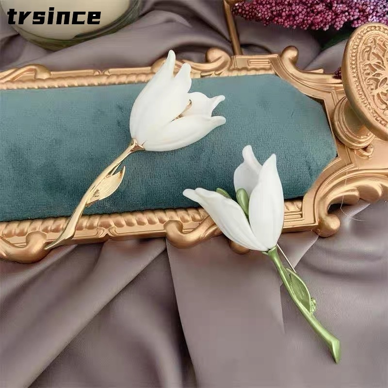 Trâm Cài Áo Hình Hoa Tulip Thời Trang Cho Nữ
