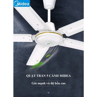 Quạt trần 5 cánh midea fc140-dd