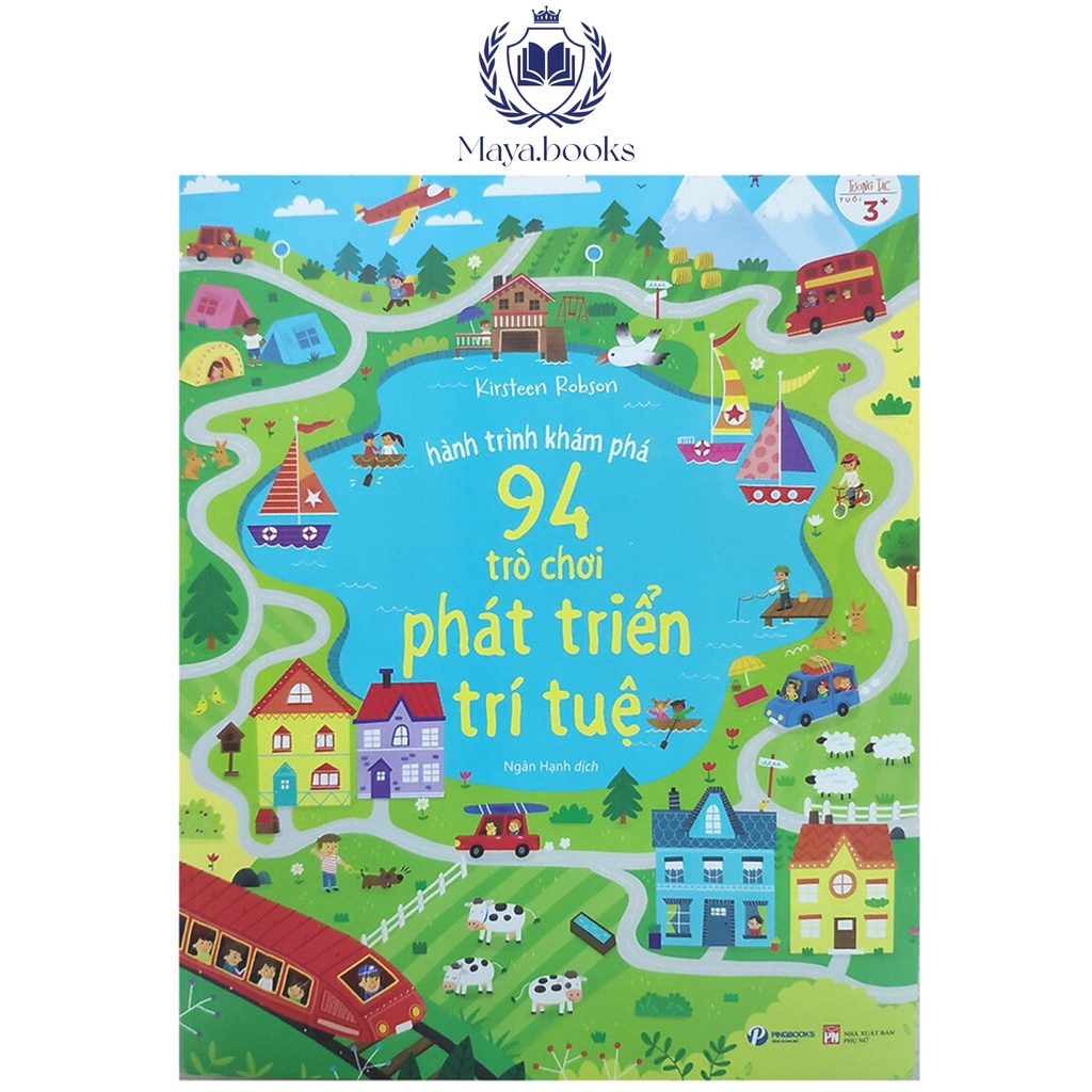 Sách - Hành trình khám phá 94 trò chơi phát triển trí tuệ
