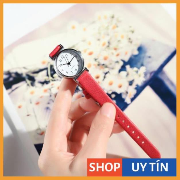[Hàng Cao Cấp] - Đồng hồ nữ MSTIANQ dây da size 26mm nhỏ xinh | BigBuy360 - bigbuy360.vn