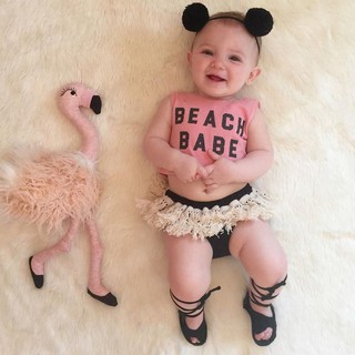 Croptop Beach Babe