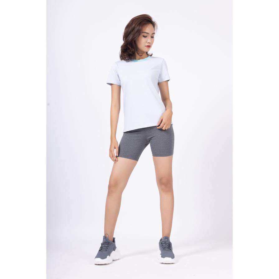 Áo T-shirt Delta Nữ xẻ tà RTS013W - Vải single cotton co giãn 4 chiều và thấm nước tự nhiên. ་ ་