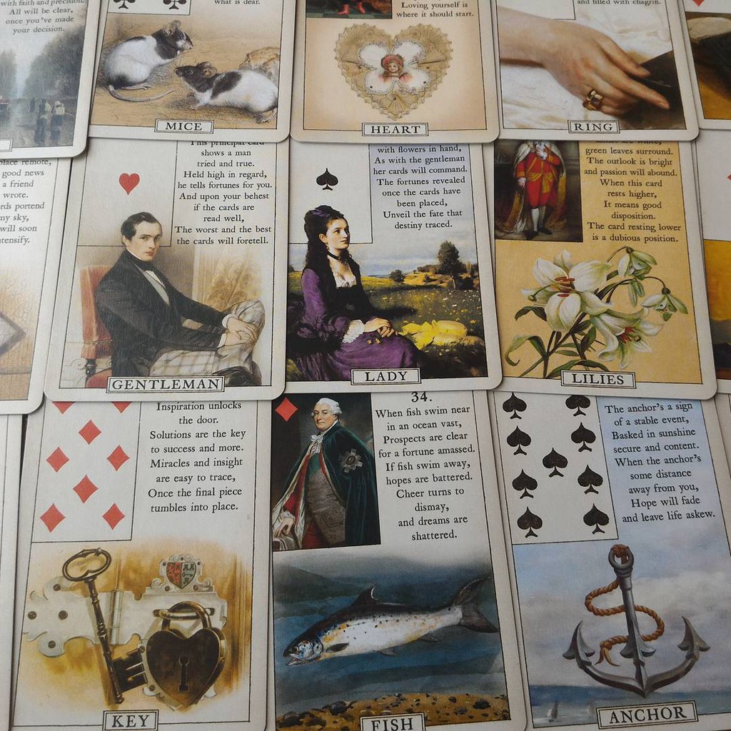 Bộ bài Blue Bird Lenormand