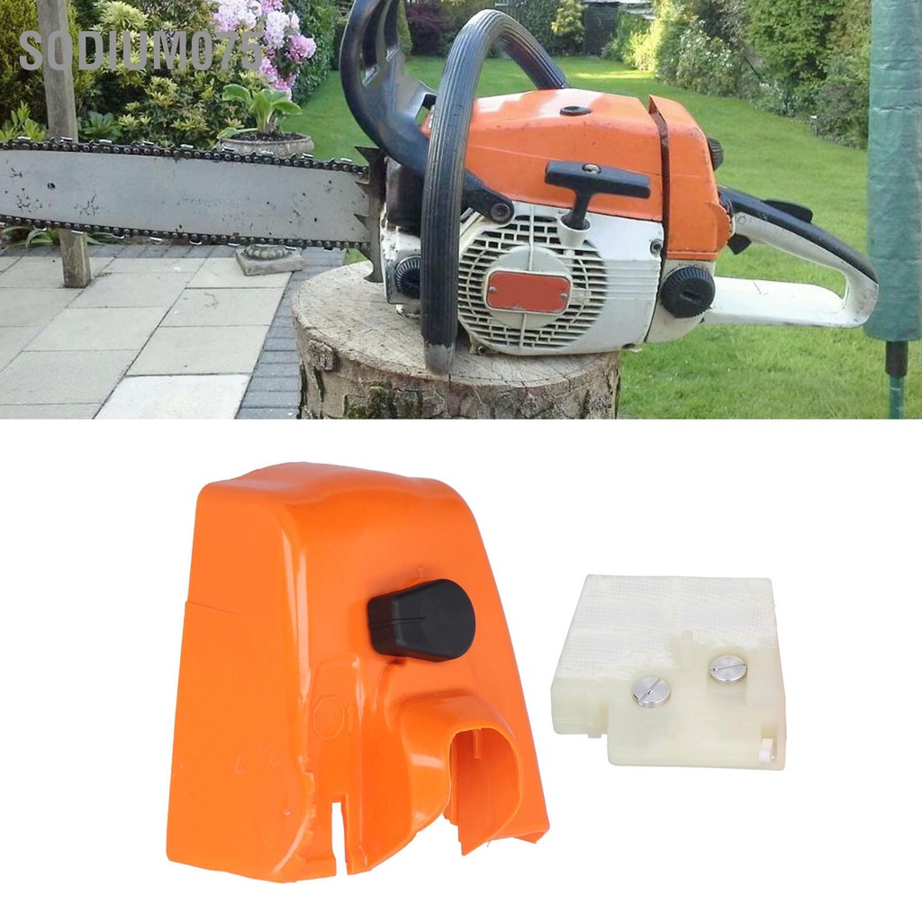 Có thể bán buôn Bộ lọc khí có nắp thay thế lắp ráp 1121 140 1915 Phù hợp cho máy cưa STIHL 024 026 MS240 MS260 Sodium075 Hàng giao ngay