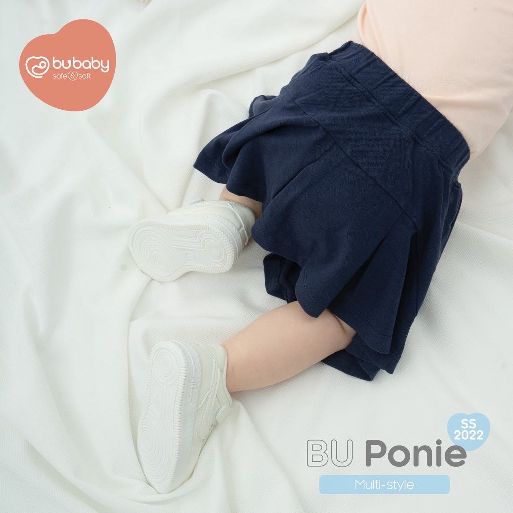 [CHÍNH HÃNG] Chân váy xếp ly bé gái BU Ponie