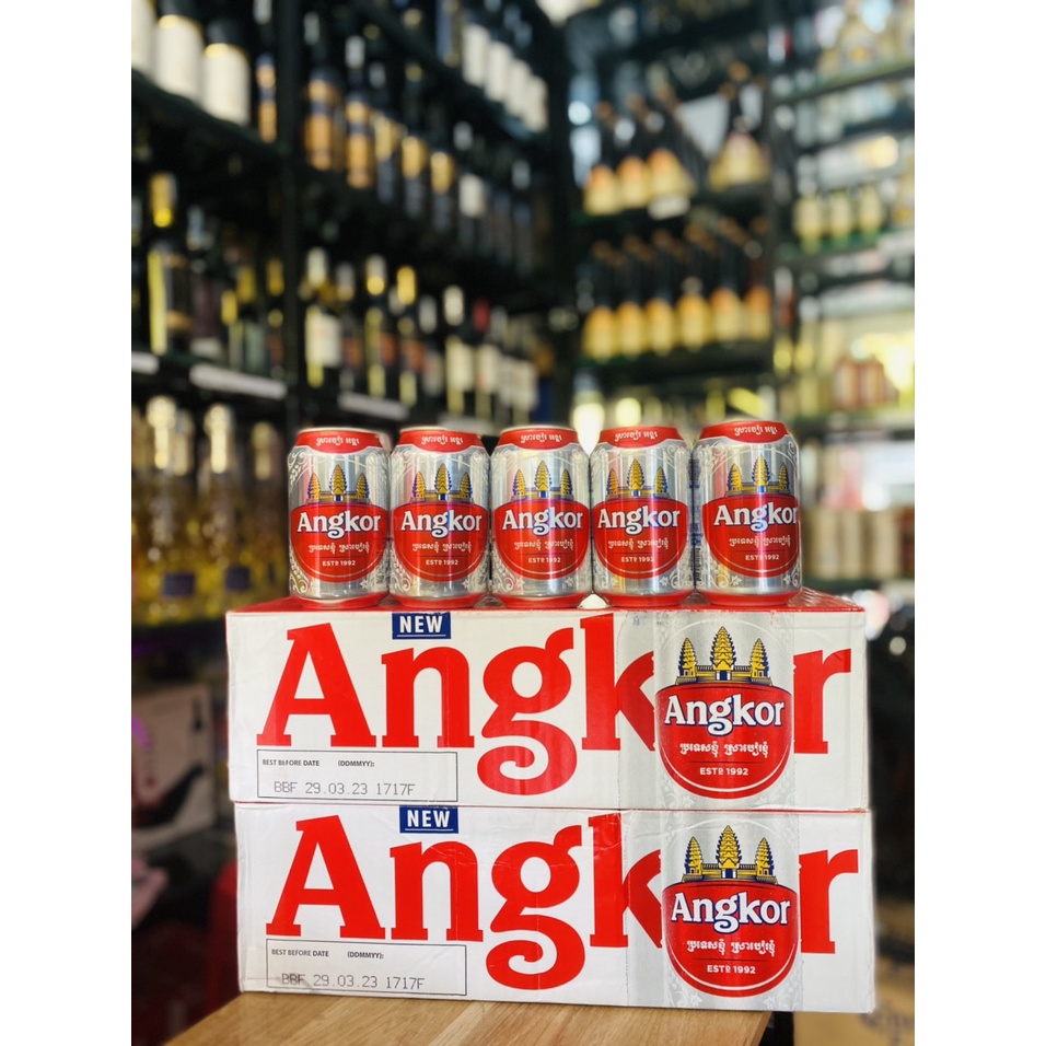 Bia Angkor Thùng 24 lon 330ml -