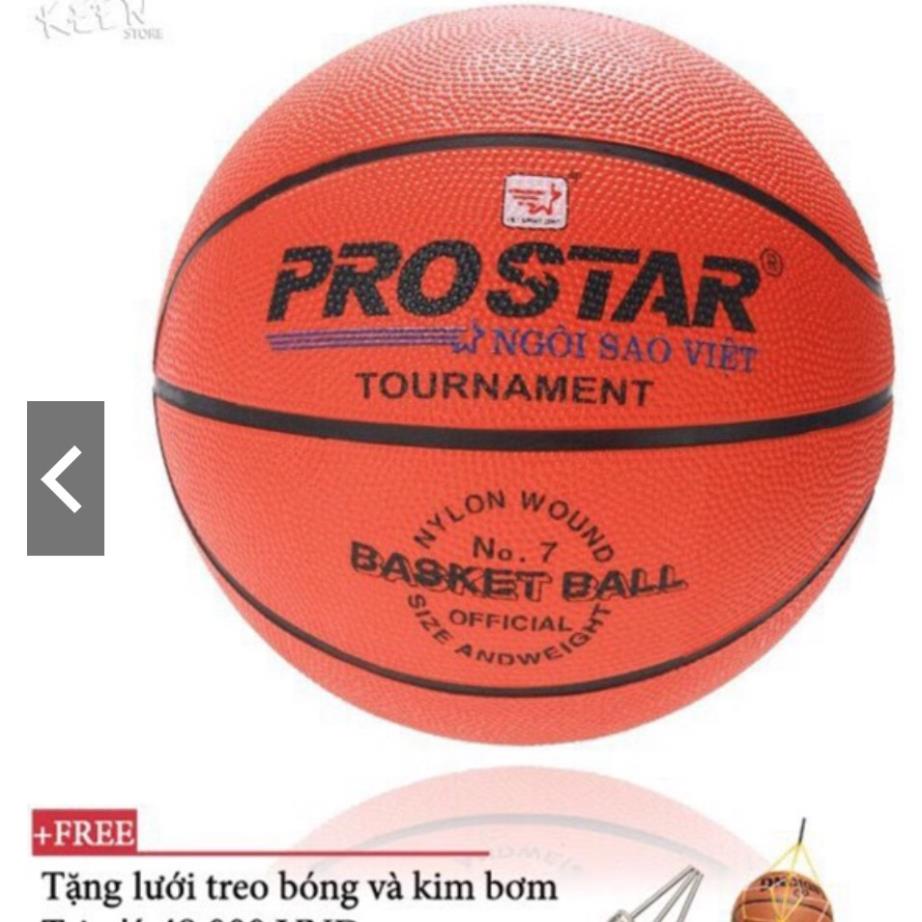 Bóng Rổ Prostar Size 3,5,6,7-tặng Kèm Kim Bơm Và Lưới - QUYENSPORTS