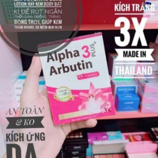 Alpha Arbutin 3PLUS Dạng viên Bôi
