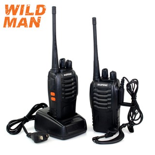 Combo 2 Bộ đàm liên lạc 5km baofeng BF888s đi phượt nhà hàng khách sạn