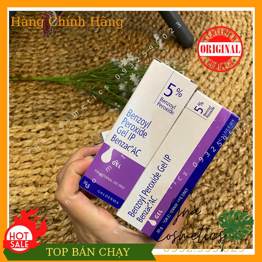 Benzoyl peroxide 5% - Benzac 5% - Chấm Mụn | BigBuy360 - bigbuy360.vn