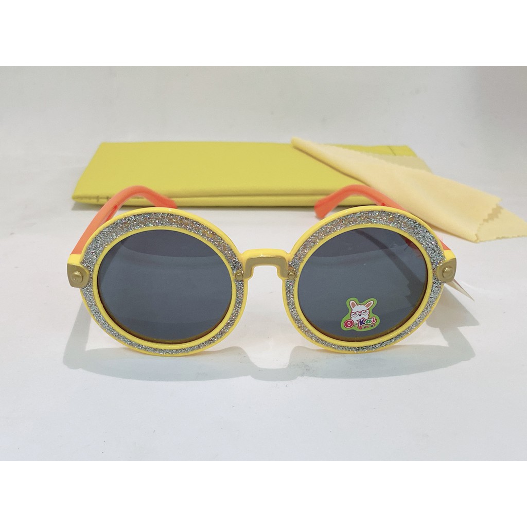 Kính mát cao cấp chống tia UV dành cho cả bé trai và bé gái siêu dễ thương BD1527 cho trẻ từ 1 tới 6 tuổi